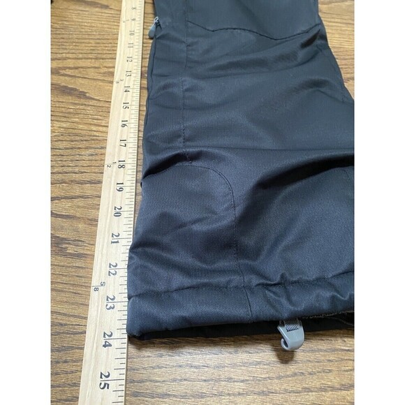 FireFly Bib Overall Youth Size S/P Aquabase Elite Kids Black Snow Ski Pants - Picture 6 of 16